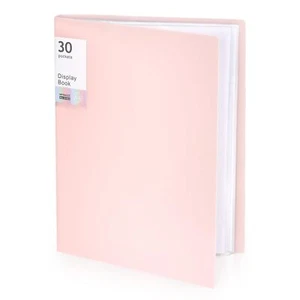 Portfolio Folder Binder with Plastic Sleeves 30 Pocket Clear Sheet Protectors - Picture 1 of 7