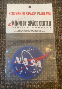 Vintage Souvenir Space Emblem Kennedy Space Center NASA w/Vector. - Picture 1 of 2