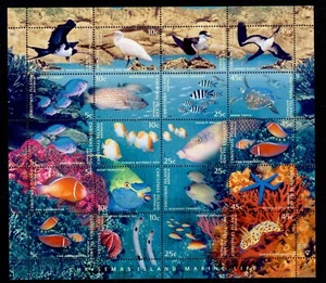 AUSTRALIA - Christmas Island 1987-99 MNH mini sheets/sheetlets. PICK FROM LIST. - Imagen 1 de 36