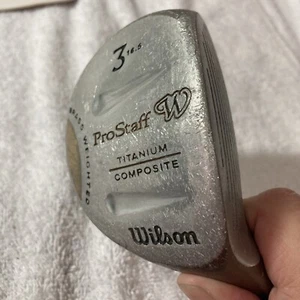 Wilson Pro Staff Women’s Golf 3 Wood 16.5 Degree,Ladies Flex Graphite Shaft, RH - Picture 1 of 20