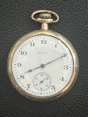 Reloj Bolsillo Elgin 1911 Grado 354 Modelo 2 Talla 0s 15j Hunter Foto 1 de 4