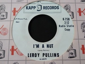 DEMO PROMO-LEROY PULLINS-I'M A NUT-KAPP - Imagen 1 de 2