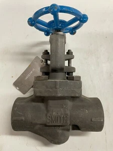 SMITH Globe Valve 1-1/2" 800 Socket Weld Ends A105 Forged Steel x API Trim #8 - Picture 1 of 12