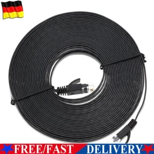 1M Aurum Kabel flach flach UTP Ethernetnetzwerk Kabel RJ45 nahtlose LAN-Kabel - Bild 1 von 10