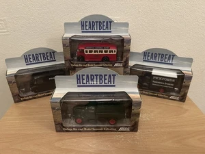 Job Lot Of Lledo Heartbeat Vintage Die Cast Police Van Truck Removal Lorry & Bus - Picture 1 of 6