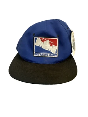 Gorra de colección nueva con etiquetas Indy Racing League azul Indianapolis Speedway hecha en EE. UU. Foto 1 de 4