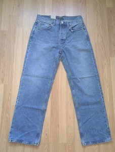 Nudie Jeans Tuff Tony (calce recto suelto) Usado Treasure 32/32 - Imagen 1 de 4