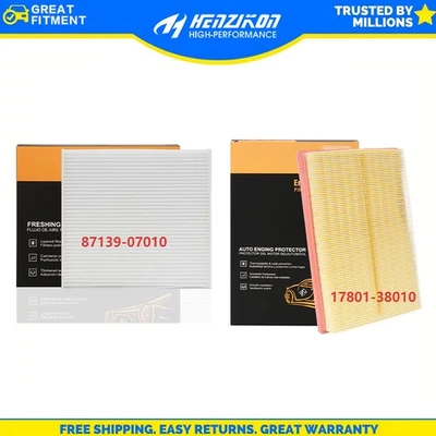 Combo Set Engine & Cabin Air Filter Kit for Toyota RAV4 2013-2018 L4 2.5L Gas - Image 1 of 3