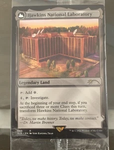 Hawkins National Laboratory / The Upside Down (Secret Lair) Promo NM Brand New - Picture 1 of 2