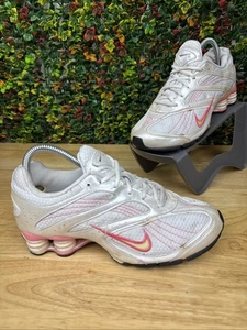 NIKE SHOX REVEAL 2 Running Sneakers Pink White Black 327031-112 Womens 7.5 2008 - Picture 1 of 12