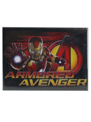Imán de refrigerador Iron Man Armored Avenger cómics héroes C&D visionarios nuevo Foto 1 de 2