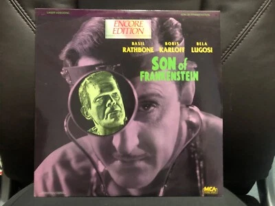  Encore Edition The Son of Frankenstein 12" Laserdisc - Image 1 of 2
