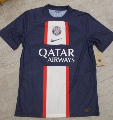 Nike Psg Auténtico Heim Camiseta Local Azul Rojo Blanca Eu M - Imagen 1 de 4