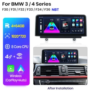 Carplay Android Radio Für BMW NBT F20 F21 F22 F23 F45 F46 F30 F32 F33 Navi GPS - Bild 1 von 8