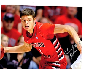 Tyler Johnson Fresno St handsigniertes handsigniertes 8x10 Foto mit COA Miami Heat - Bild 1 von 1