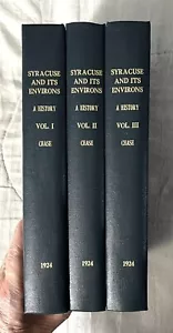 Syrakus und seine Umgebung: Eine Geschichte, historisch und biographisch 1998 3 Bände Set - Bild 1 von 12