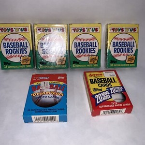 (3) 1989 TOPPS TOYS R US BASEBALL ROOKIES COMPLETE SET Factory Sealed Plus 3