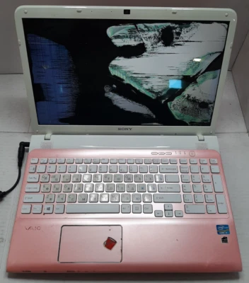 PORTATIL ROSA SONY VAIO SVE151J11L i3 8GB RAM 320GB HDD SIN OS ¡LCD MALO! #97 Foto 1 de 4