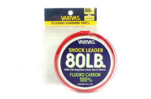 Varivas Fluorocarbon Shock Leader Line 30m 80lb (9951)