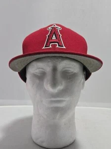 Los Angeles Angels Adjustable Red Snapback New Era Cap #G38g - Picture 1 of 5