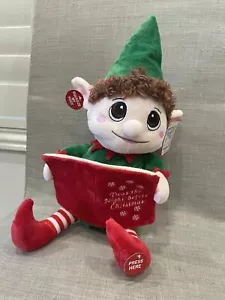 Peluche animato Storytime Elfo "Era la notte prima di Natale" VIDEO DEMO - Foto 1 di 3