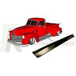 1947 thru 1954 Chevy GMC Truck Running Board Gasket Rubber Trim Seal L & R Pair - Image 1 of 2