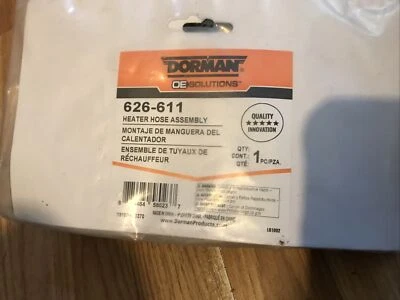 Conjunto de mangueira aquecedor motor Dorman 626-611 para 03-06 Kia Sorento - Imagem 1 de 4