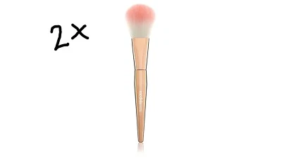 2 X Models Own Large Powder Blush Brush NEW. JOBLOT OF 2.BARGAIN.RRP 14.99 EACH. - Image 1 of 3