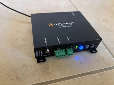 Escalador ATLONA AT-HDVS-150-RX HDBaseT con adaptador HDMI y salidas de audio analógicas 48V Foto 1 de 4