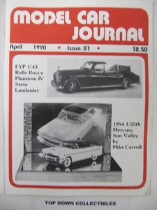 Modellauto Journal Magazin April 1990 '54 Mercury Sun Valley, Mike Carroll - Bild 1 von 2