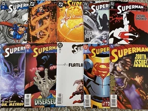 SUPERMAN #191-200 Run Lot of 10 DC Comics 2003 2004 NM  - Picture 1 of 1