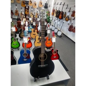 Martin OMCXAE Guitar - Black - Picture 1 of 5