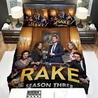 Rake 2010-2018 Movie Season Three Quilt Duvet Cover Set California King Twin