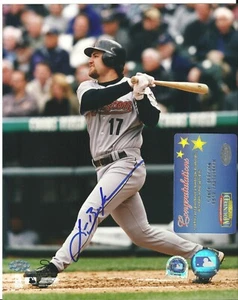 Lance Berkman Signed Auto 8x10 Photo Mounted Memories COA Houston Astros - Picture 1 of 2