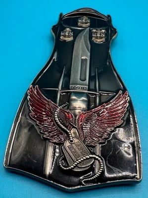 Moneda Desafío Medalla CPO 4" Navy USN Chief's Mess USS Michael Murphy (DDG-112) Foto 1 de 4