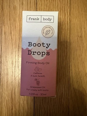 Aceite corporal reafirmante Booty Drops 1,01 fl oz 30 ml Frank Body cuidado de la piel a base de café Foto 1 de 3
