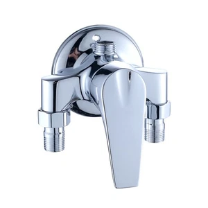 Punching Installation Shower Mixer Taps with Chrome Plating for Bathroom - Picture 1 of 12