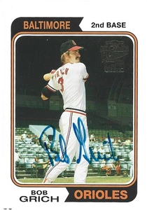Autographed Bobby Grich Topps Fan Favorites card - Picture 1 of 1