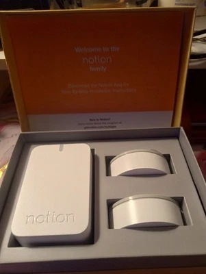 2x sensores de monitoreo de hogar inteligente todo en uno Notion Foto 1 de 4