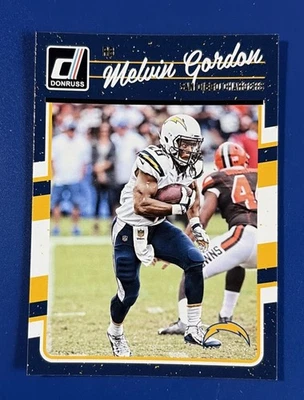 2016 Donruss Football Melvin Gordon Los Angeles Chargers #247 - Image 1 of 2