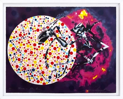 James Rosenquist "Mulher ao Sol" 1991 | Litografia grande assinada à mão | 37x46" - Imagem 1 de 4