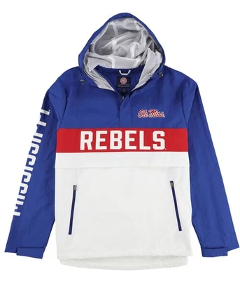 G-III Sports Mens Ole Miss Rebels Windbreaker Jacket, Multicoloured, Large - Image 1 of 2