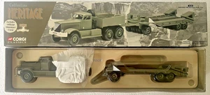 CORGI Classics Heritage 55102 Diamond T980 Transporte Militar Remorque Porto U6 - Imagen 1 de 15