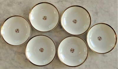 6 x Noritake Goldcoast Vintage Bowls Porcelain China Circa 1950's # 5897 6 piece - image 1 of 4
