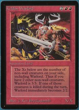 Keldon Warlord Beta NM Red Uncommon MAGIC GATHERING CARD (ID# 207718) ABUGames