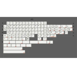 Geeklark Pure White Alpha 40s Keycap Set For 40% Layout Keyboard  - Picture 1 of 2