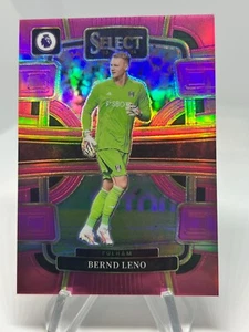 2023-24 Panini Select EPL Bernd Leno Pink Prizm /99 Fulham #49 - Picture 1 of 2