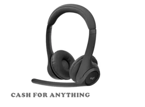 LOGITECH ZONE 300 WIRELESS HEADSET (981-001408) ~ GRAPHITE - Picture 1 of 7