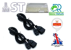 Atari ST 520ST Joystick Mouse Controller Pad 9 Pin Extension Cable Lead Cables - Picture 1 of 6
