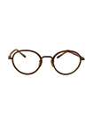 Eyevan 7285 #6 Glasses Boston Orange Clear Men's 535C9012 48